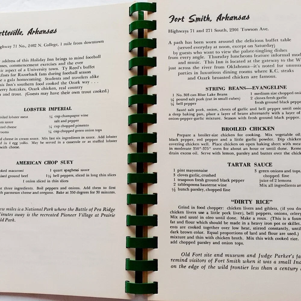 Vintage 60s Cookbook Cooking The Holiday Inn Way